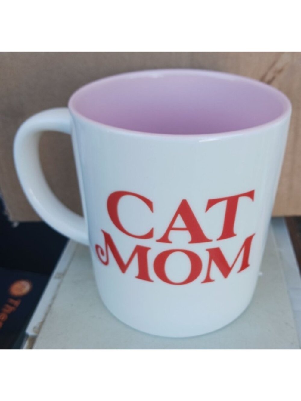 Parker Lane Cat Moon Mug "Cat Mom" 10-09955-018